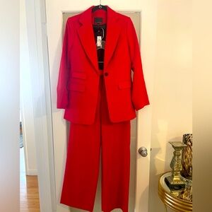 Banana Republic Red Power Suit.
